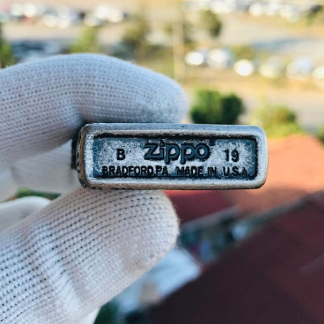 Zippo Guardian Angel Silver Engraved Lighter